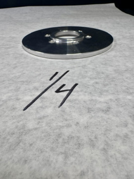 AD-6255-LOWER 1/4" (.250") ACCESSORY PULLEY (V BELT PULLEY) SPACER